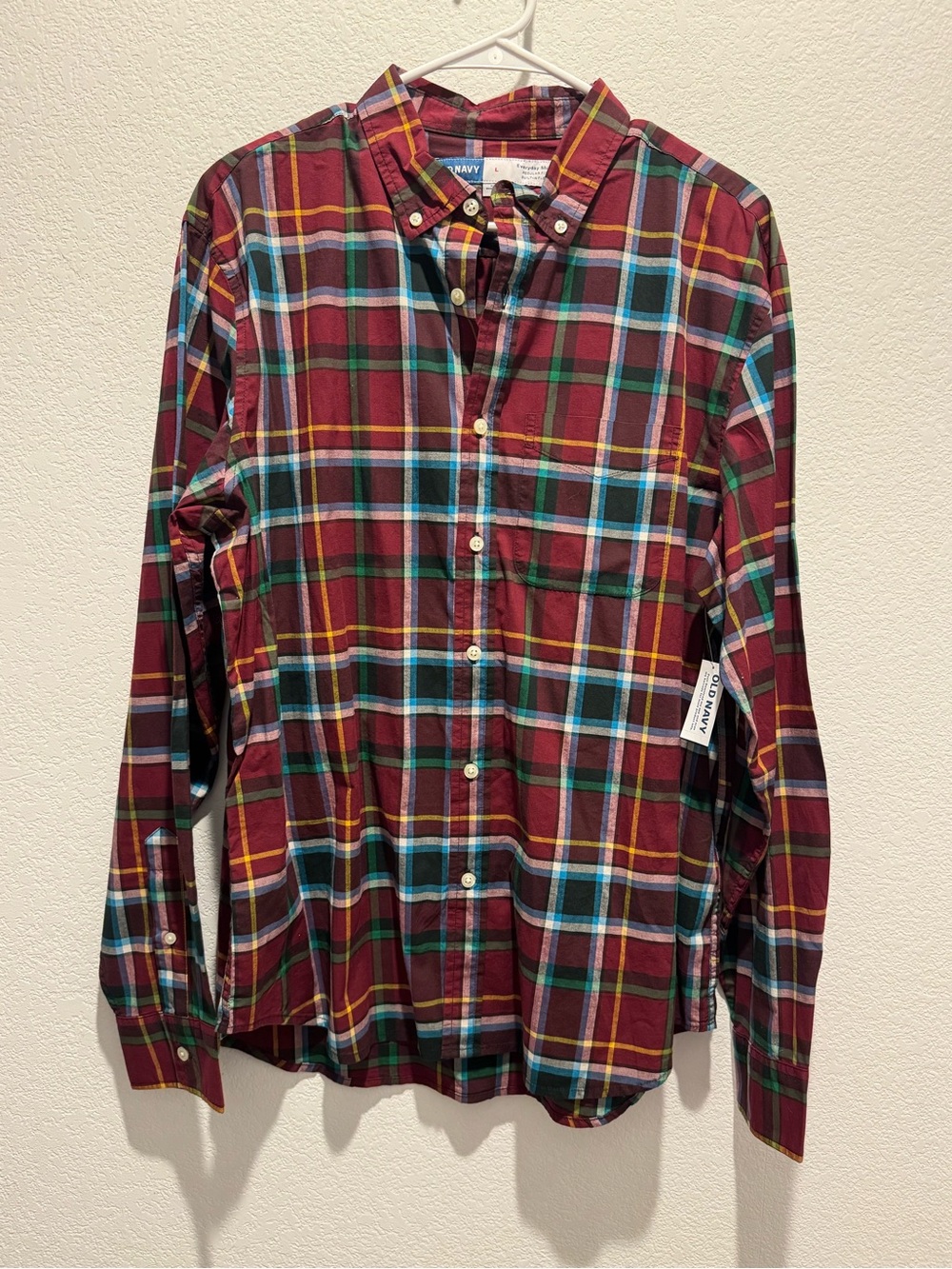 Men’s Old Navy button down shirt size L NWT